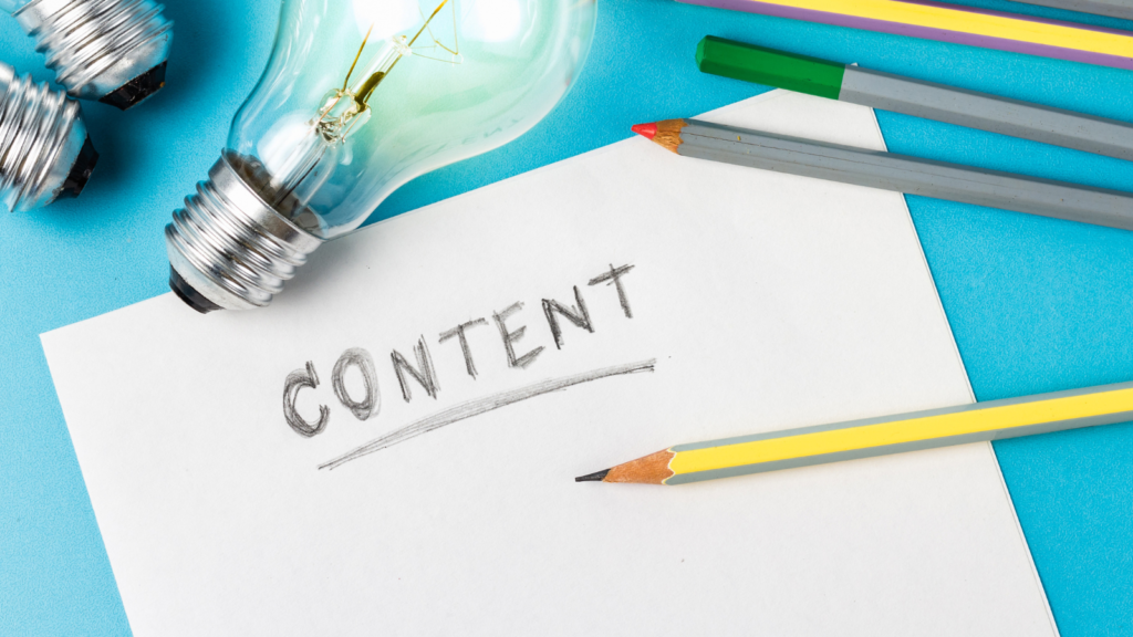 Content creation stock imagery